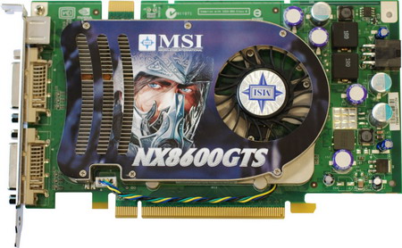 MSI GeForce 8600 GTS - 1