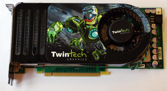 TwinTech GeForce 8800 GTS - 640 Mb - 1