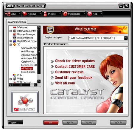 ATI Radeon X1950 GT - CATALYST 7.2 - 1