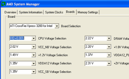 amd system manager voltage