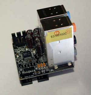 DFI lANParty UT ICFX3200-T2R/G sound card
