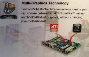 Foxconn X38A sli + crossfire mainboard