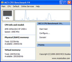 MCS CPU benchmark 5