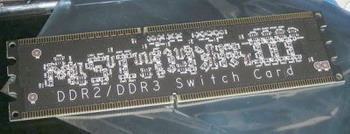 MSI X84C platinum DDR2 and DDR3 switch card