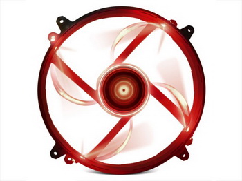 NZXT FZ-200 with red LED backlight