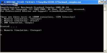 SciMark standard edition complex 2006