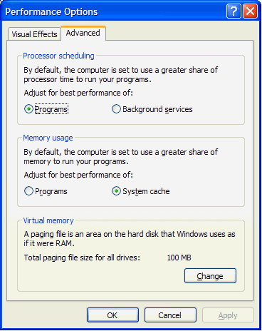  Windows   XP   Memory   Tweak   guide