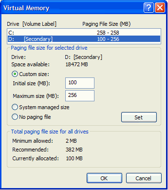  Windows   XP   Memory   Tweak   guide
