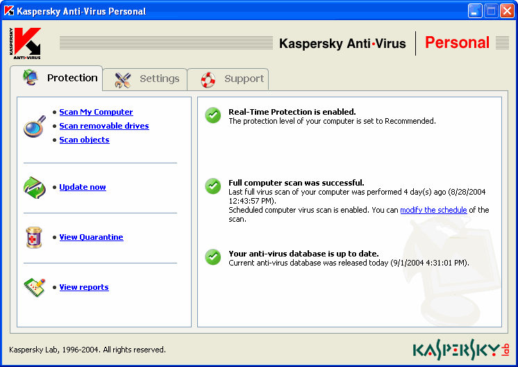 Kaspersky Antivirus 6.0