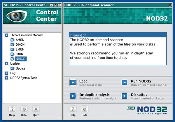 NOD32 Antivirus System 2.5