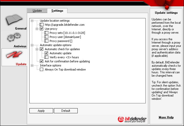Antivirus BitDefender 10 