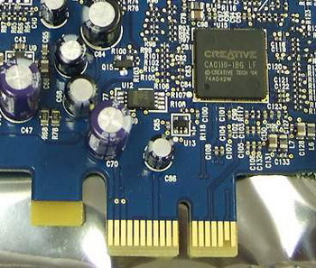 sound blaster X -Fi Xtreme audio PCI- e chip CA0110-IBG