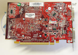 HIS Radeon X1650 Pro IceQ back