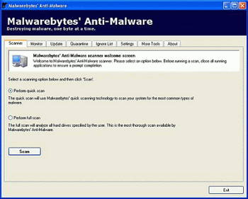 Malwarebytes' Anti-Malware v.1.36