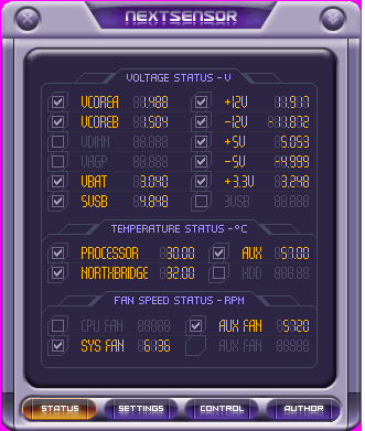 NextSensor v.2.7.7.0 Build 0131