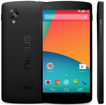 the test results of the smartphone Google Nexus 5 in the test package BaseMark X