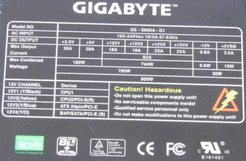 Odin GT GE -S800A-d1 800w