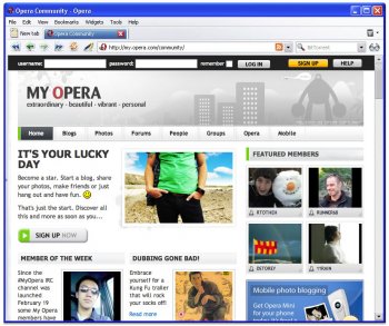Opera 10.0 Build 1285