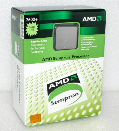amd sempron 2600+ socket 754 box
