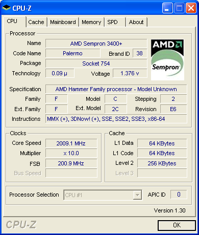 sempron 3400+ review