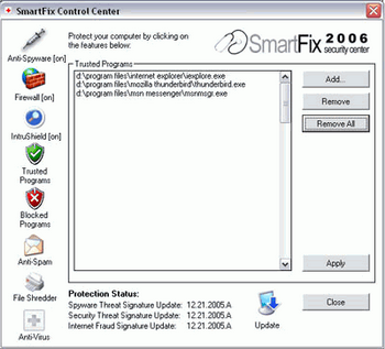 SmartFix Security Center 2008 v.4.1