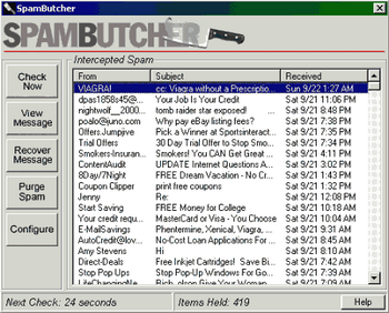 SpamButcher v.2.1d