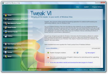 TweakVI Basic Edition v.1.0 Build 1100