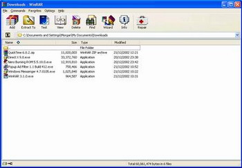 WinRAR v.3.80 Beta 1